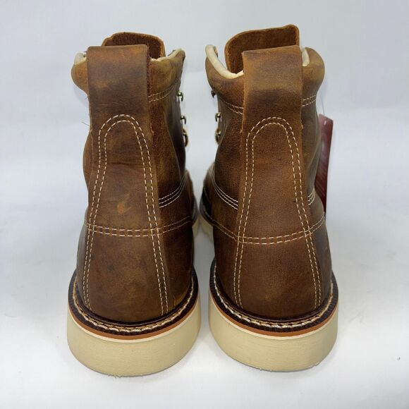 THOROGOOD 814-4203 6″ TRAIL CRAZY HORSE SOFT TOE MENS WORK BOOTS SIZE 13D